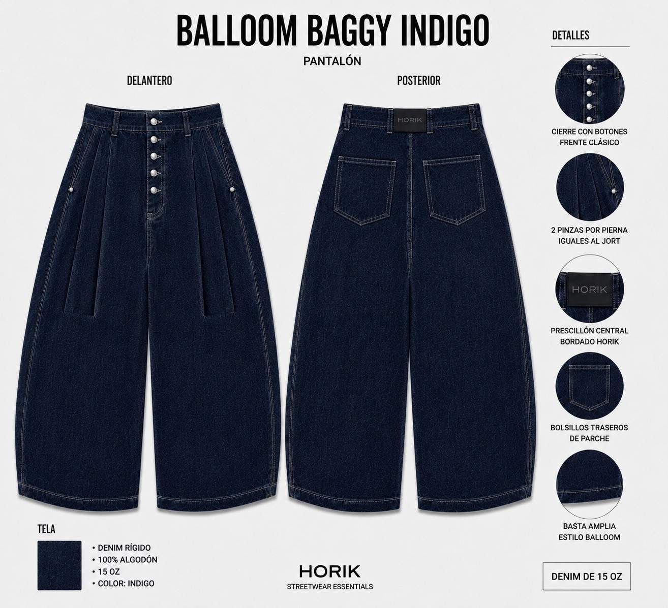 TENEBRIS RAW DENIM PREVENTA